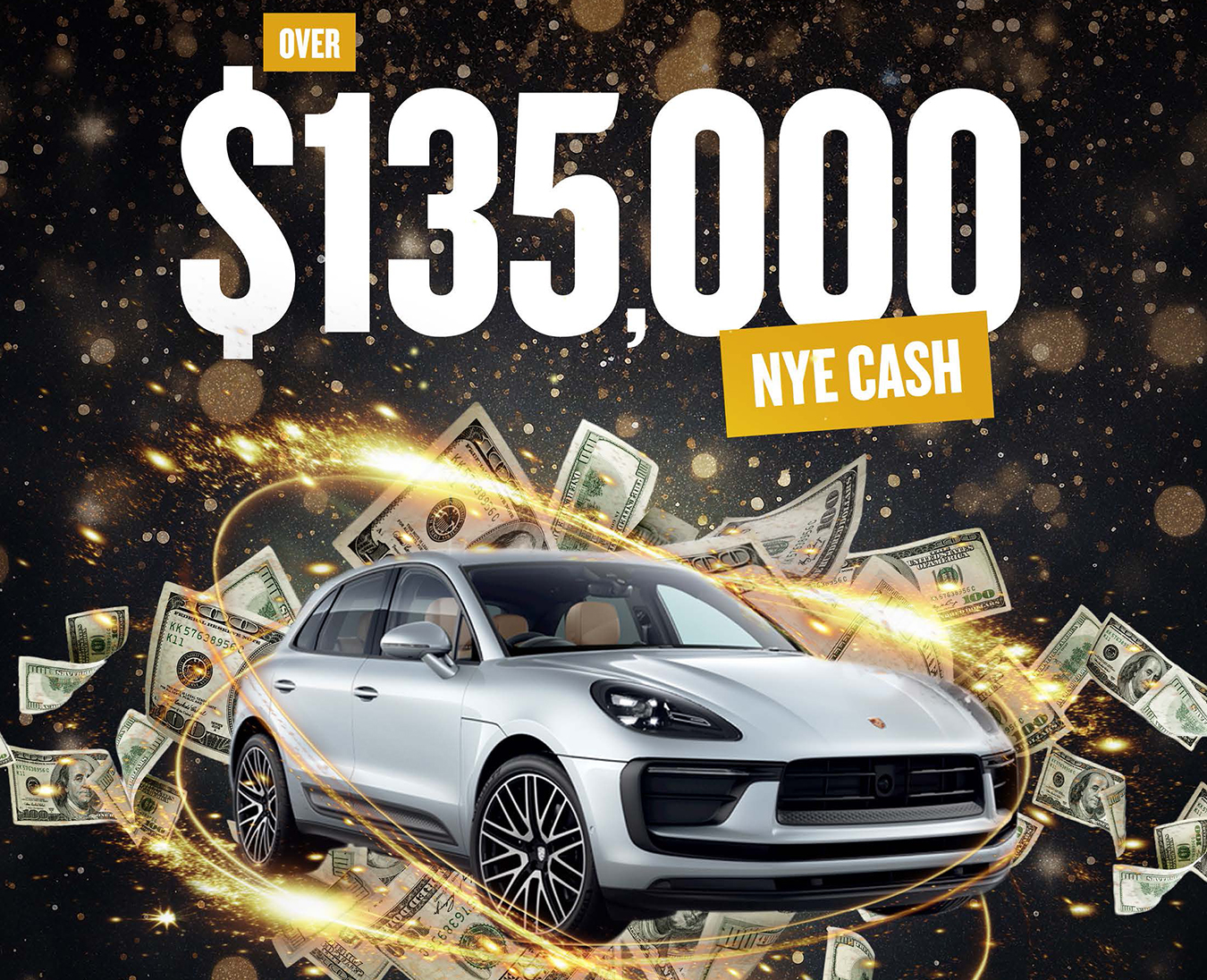 Cherokee Casino & Hotel West Siloam Springs goes full-throttle on NYE with 2026 Porsche giveaway, cash drawings, and live performances by rap icons Twista and Travis Porter